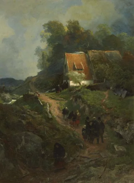 Andreas Achenbach — Westfälische Landschaft