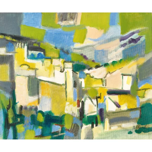 Jean Chevolleau — "Tolède au pont San Martin".