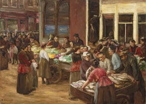 Max Liebermann — Judengasse in Amsterdam