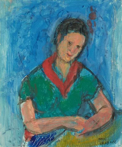 Marc Chagall — Portrait de Vava