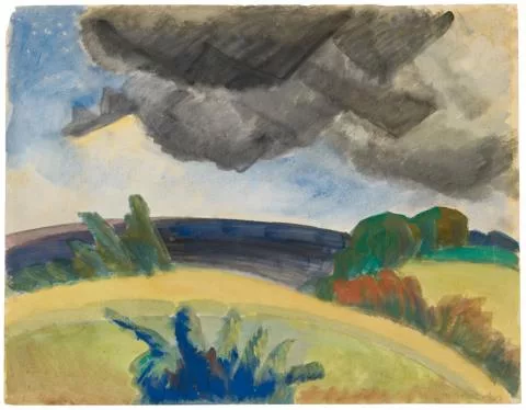Erich Heckel — Dunkle Wolken