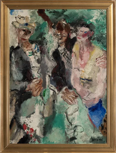 Eugène Paul — "En écoutant les petits oiseaux"