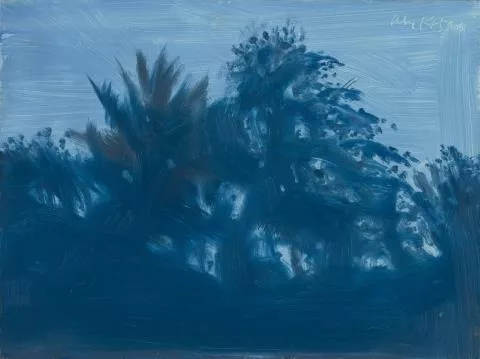 Alex Katz — Late Afternoon Blue