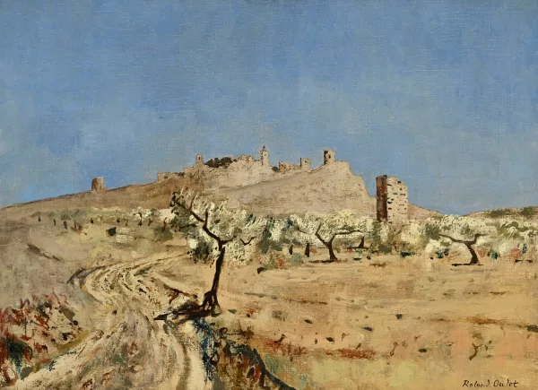 Roland Oudot — Printemps à Eygalières