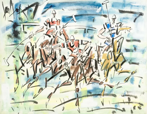 Eugène Paul — "Joueurs de Polo",