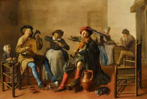 Jan Miense Molenaer — Musizierende Gesellschaft