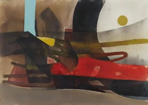 Fritz Winter — Senza titolo