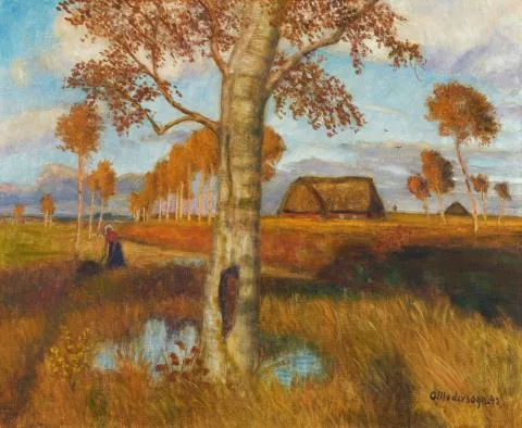 Otto Modersohn — Herbst im Moor