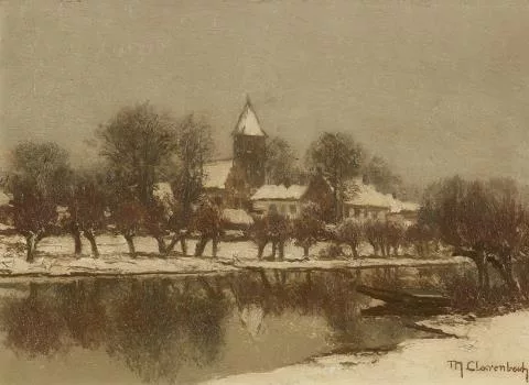 Max Clarenbach — Winter in Wittlaer