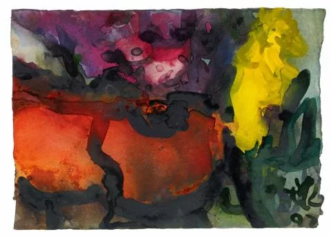 Klaus Fußmann — Ohne Titel (Mohn)