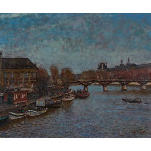 François Gall — Pont des Arts à Paris.
