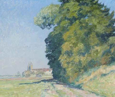 Max Clarenbach — Ansicht von Kaiserswerth