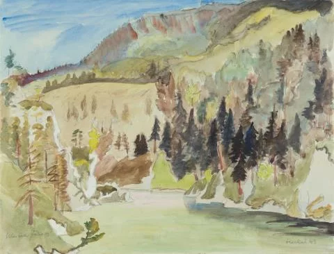 Erich Heckel — Kleiner Fluss