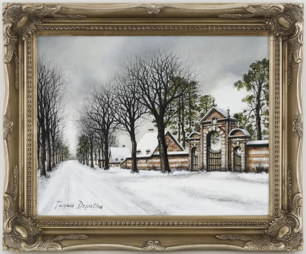 Jacques Deperthes — Hiver à Hybouville