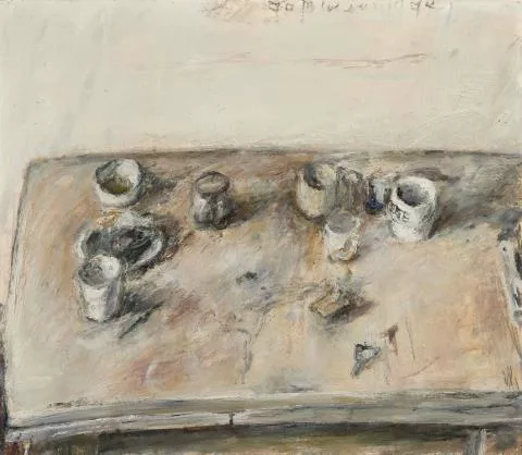 Klaus Fußmann — Sans titre (nature morte)