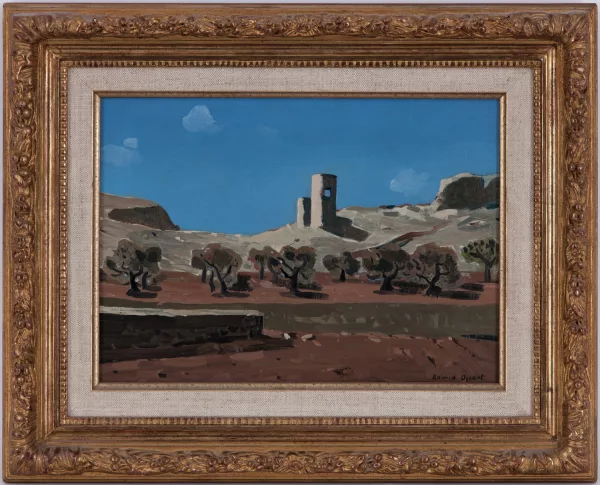 Roland Oudot — "Tours de Castillon aux Baux"