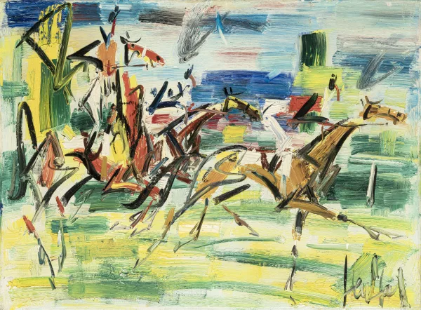 Eugène Paul — "La course",