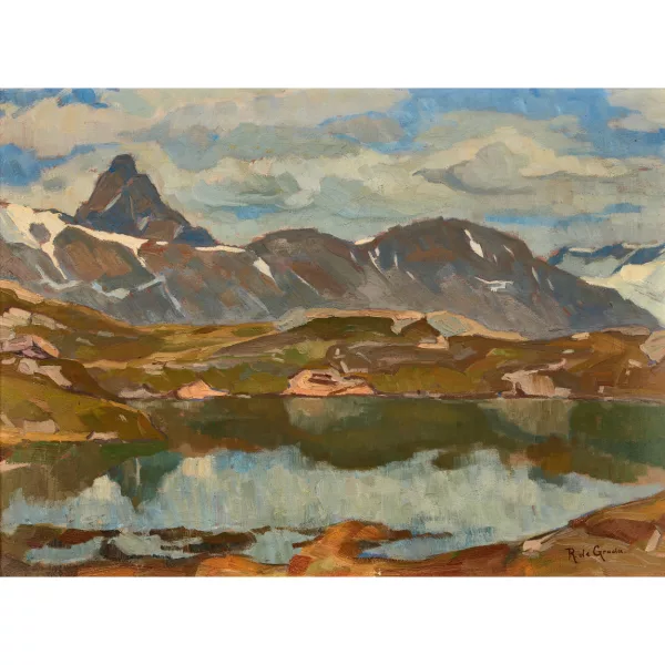 Raffaele De Grada — Il Cervino (Das Matterhorn).