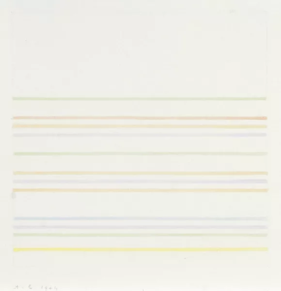 Antonio Calderara — Sans titre, 1974