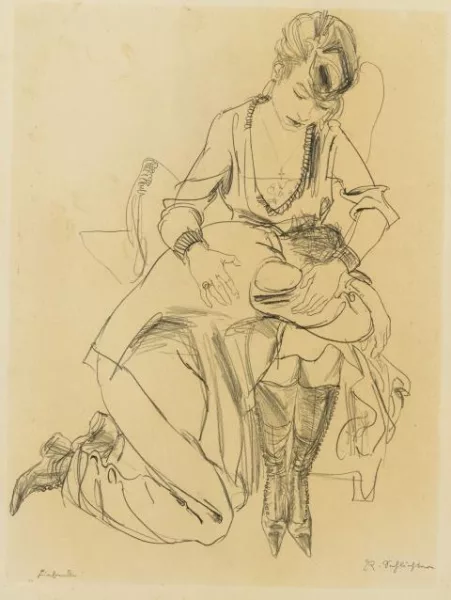 Rudolf Schlichter — Liebende