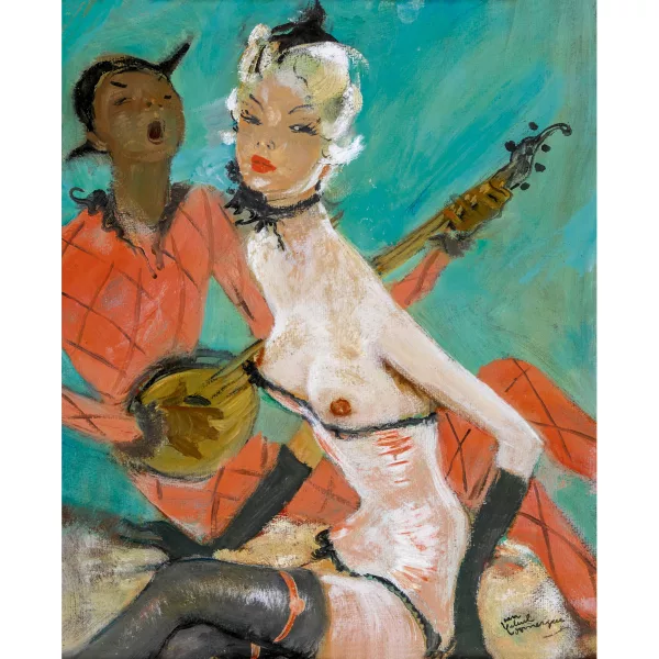 Jean-Gabriel Domergue — "Carnaval".