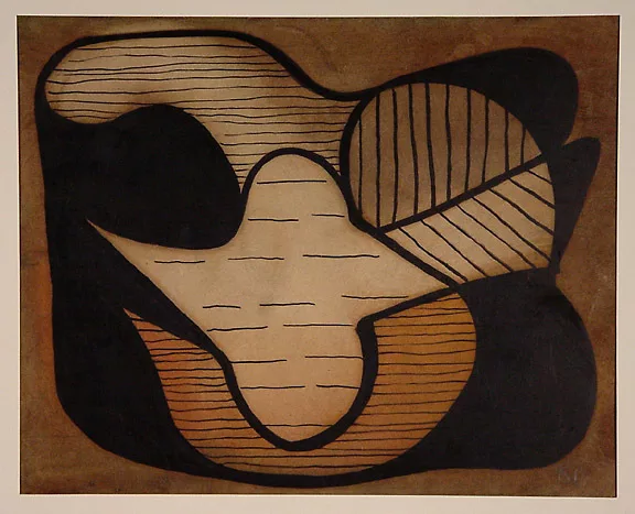 Fritz Winter — Komposition, 1931
