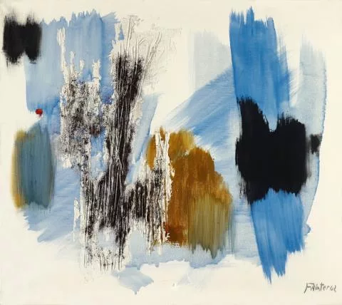 Fritz Winter — Steine und Gräser