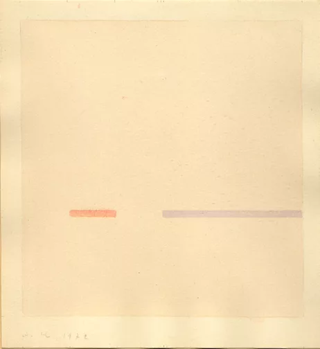Antonio Calderara — Sans titre, 1972