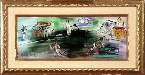 Raoul Dufy — Composition imaginaire, um 1938