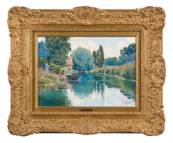 Luc Didier — "La rivière Nieurlet (Marais de Audomarois)"