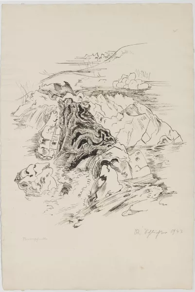 Rudolf Schlichter — Stromschnelle,