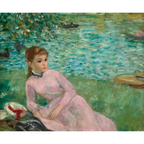 François Gall — Jeune femme allongée.