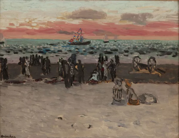 Maurice Brianchon — La plage,
