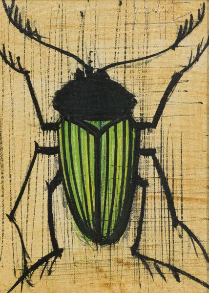 Bernard Buffet — "Coléoptère"