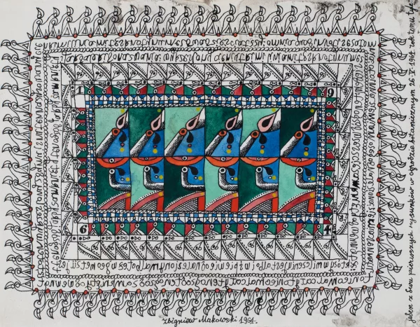 Zbigniew Makowski — Sans titre, 1964