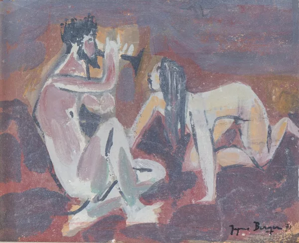 Jacques Berger — Couple nu