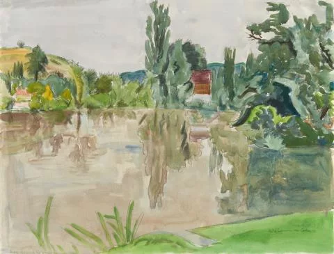 Erich Heckel — Wehr an der Lahn