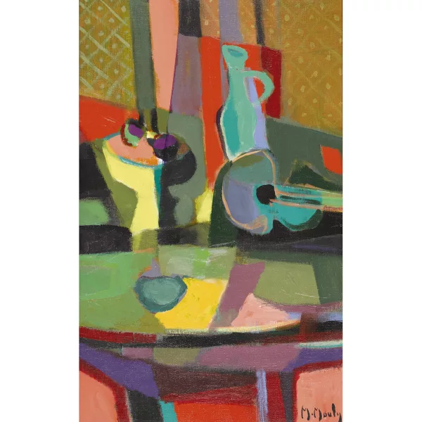 Marcel Mouly — "Guitare et Compotier".