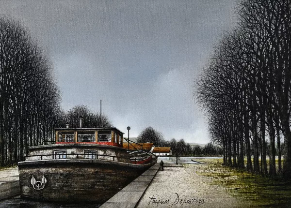 Jacques Deperthes — Sur le canal de Bourgogne