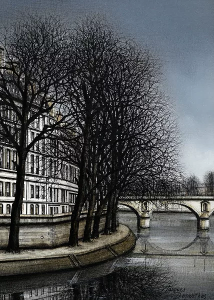Jacques Deperthes — Le quai d'Anjou
