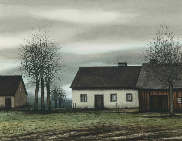 Jacques Deperthes — Landschaft bei Nolant
