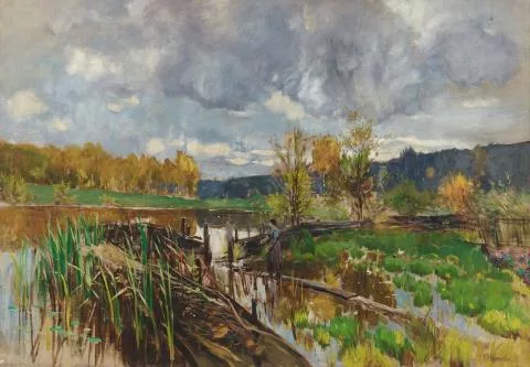 Karl Hagemeister — Herbstlandschaft