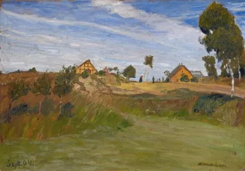 Otto Modersohn — Weg im Moor