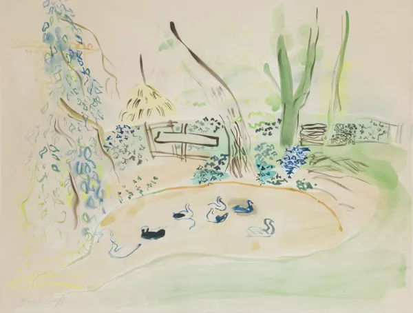 Raoul Dufy — La mare aux canards au moulin de Terssac",