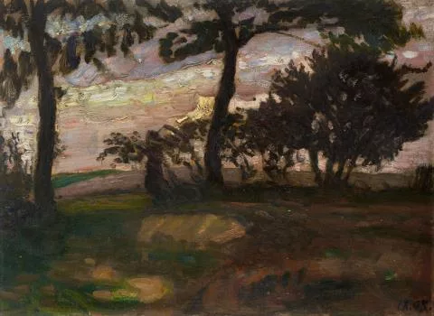 Otto Modersohn — Abendstimmung