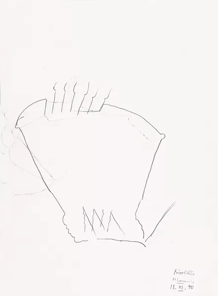 Maria Lassnig — Frivolikus, 1990