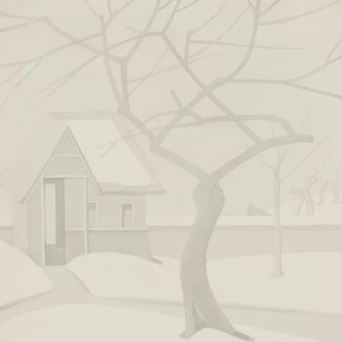 Antonio Calderara — Ohne Titel (L'albero)