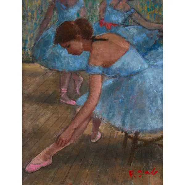 François Gall — Danseuses de ballet avant l’entrée en scène