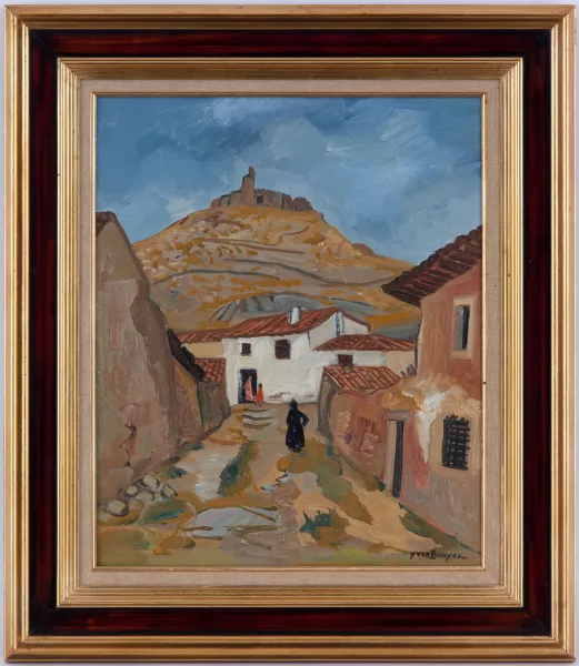 Yves Brayer — "Rue en Espagne"