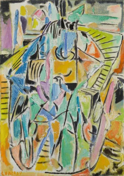 André Lanskoy — Composition (Ohne Titel)
